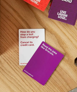 Live Laugh Lose - the Adult Party Game Where You Compete to Make Corny Jokes Funny by What Do You Meme?