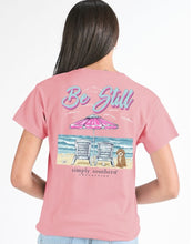 Load image into Gallery viewer, Simply Southern Short Sleeve T-Shirt - Be Still - TearRose

