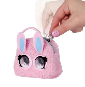 Purse Pets Micros, Fuzzy Bunny BB with Eye Roll Feature