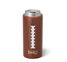 Load image into Gallery viewer, SWIG Football Skinny Can Cooler 12oz
