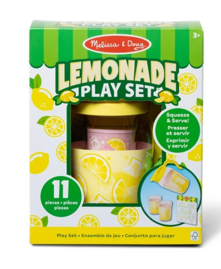 Melissa & Doug Lemonade Pretend Play Food and Drink Toy for Toddlers, Preschoolers, and Kids Ages 3+