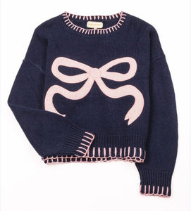 Simply Southern Sweater Imee-Ribbon