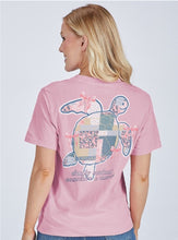 Load image into Gallery viewer, Simply Southern Short Sleeve Tee -Tracker17 - Quilted - Wash Pink
