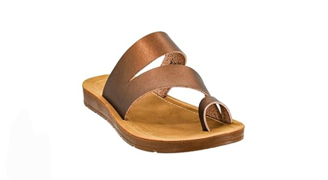 Corkys Bronze Just a Fling Sandal