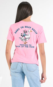 Simply Southern Short Sleeve Tee - Dilly - Wash Pink