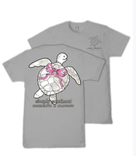 Load image into Gallery viewer, Simply Southern Short Sleeve Tee - Tracking - White Camo - Lunar Grey - Turtle
