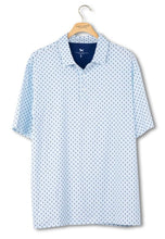 Load image into Gallery viewer, Simply Southern Men's Polo--WaterDude--Sky

