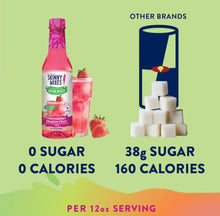 Load image into Gallery viewer, Skinny Mixes Sugar Free Strawberry Dragon Fruit Energy Syrup

