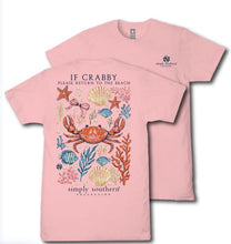 Load image into Gallery viewer, Simply Southern Short Sleeve T-Shirt - Crabby -TearRose
