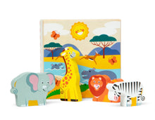 Load image into Gallery viewer, Melissa &amp; Doug Wooden Animal Matching - Safari
