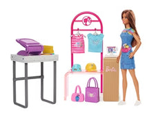 Load image into Gallery viewer, Barbie Make &amp; Sell Boutique Playset

