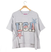 Load image into Gallery viewer, Simply Southern USA Patch Applique T-Shirt
