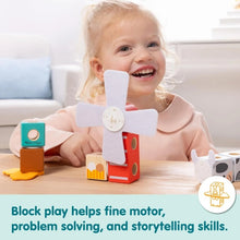 Load image into Gallery viewer, Melissa &amp; Doug - Blockables Farm Friends 16pc
