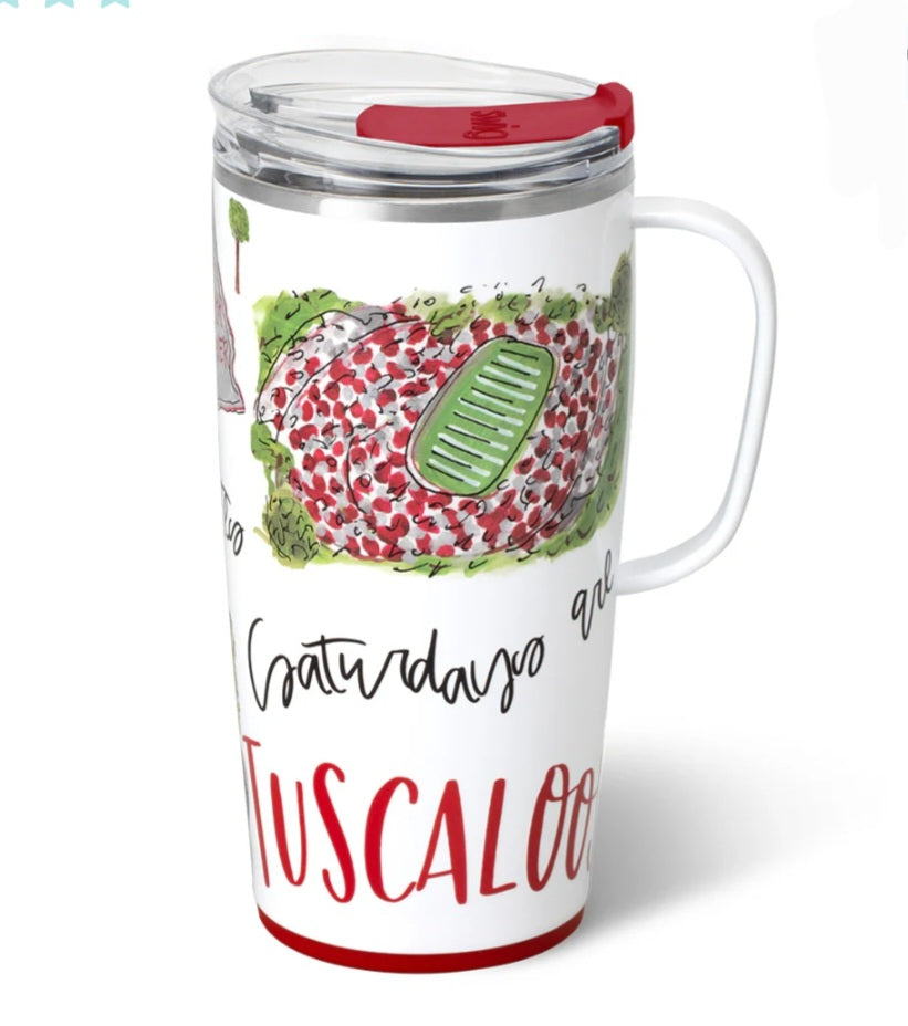 Swig SATURDAYS IN TUSCALOOSA
Travel Mug 22oz