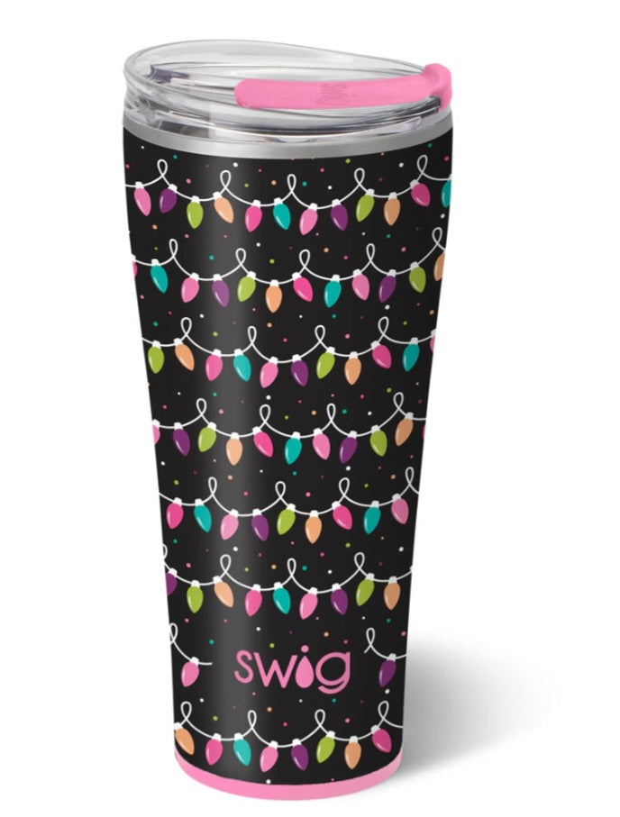 Swig Tacky Lights Tumbler 32oz