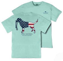 Load image into Gallery viewer, Men's Simply Southern Short Sleeve T-Shirt-- Dog USA

