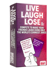 Live Laugh Lose - the Adult Party Game Where You Compete to Make Corny Jokes Funny by What Do You Meme?