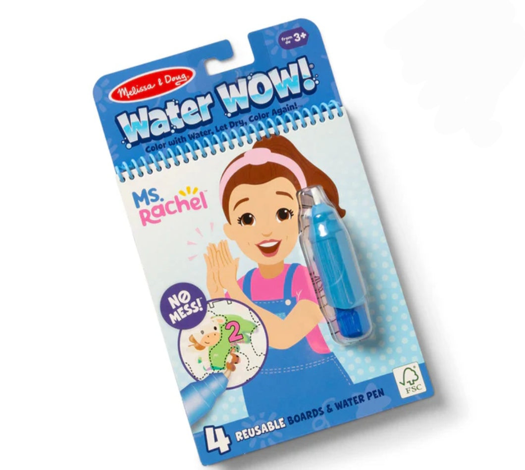 Ms. Rachel Water WOW! Color-Reveal Pad – Find & Count