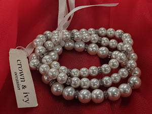 Pearl Bracelet Set