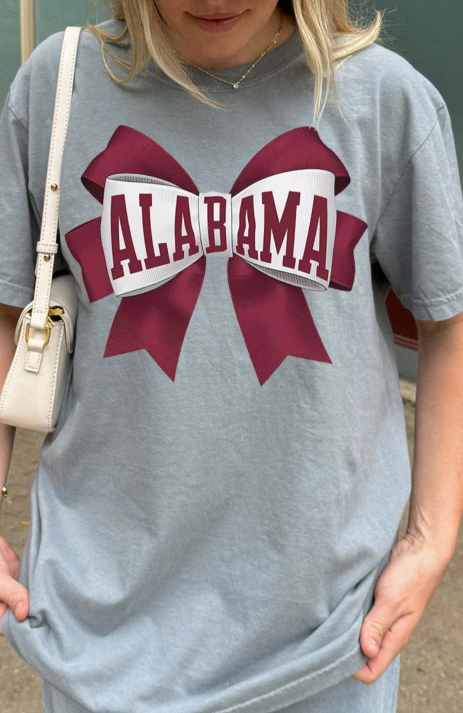 Alabama Girly Comfort Colors Adult  Cotton Tee