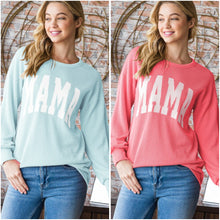 Load image into Gallery viewer, PLUS SIZE--SOLID URBAN RIBBED TOP - MAMA
