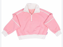 Load image into Gallery viewer, Simply Southern Quarter Zip Contrast Pullover
