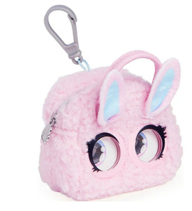 Purse Pets Micros, Fuzzy Bunny BB with Eye Roll Feature