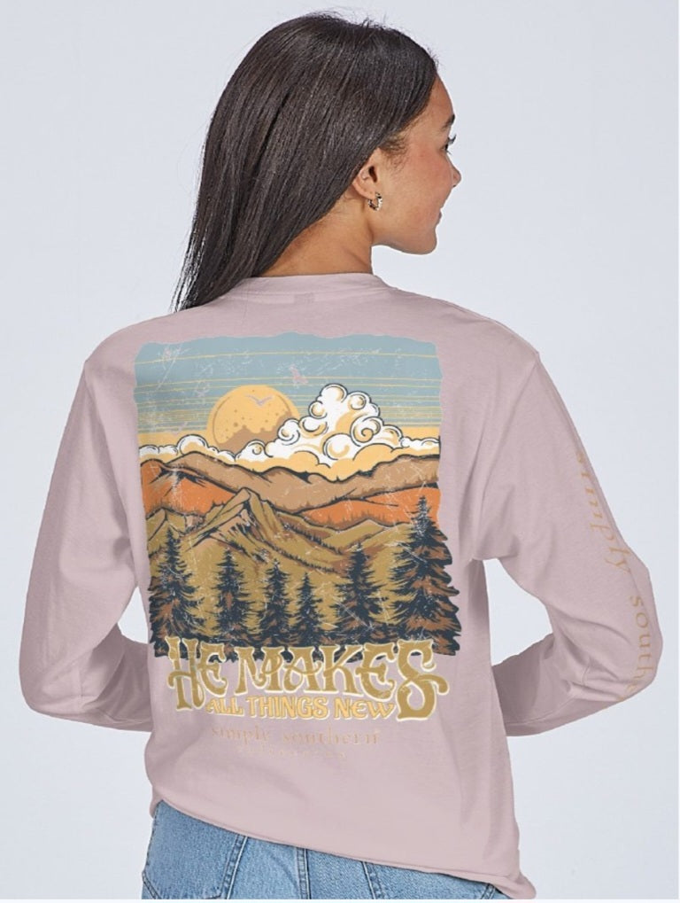 Simply Southern Long-sleeved Tee-NEW-DRFTWD