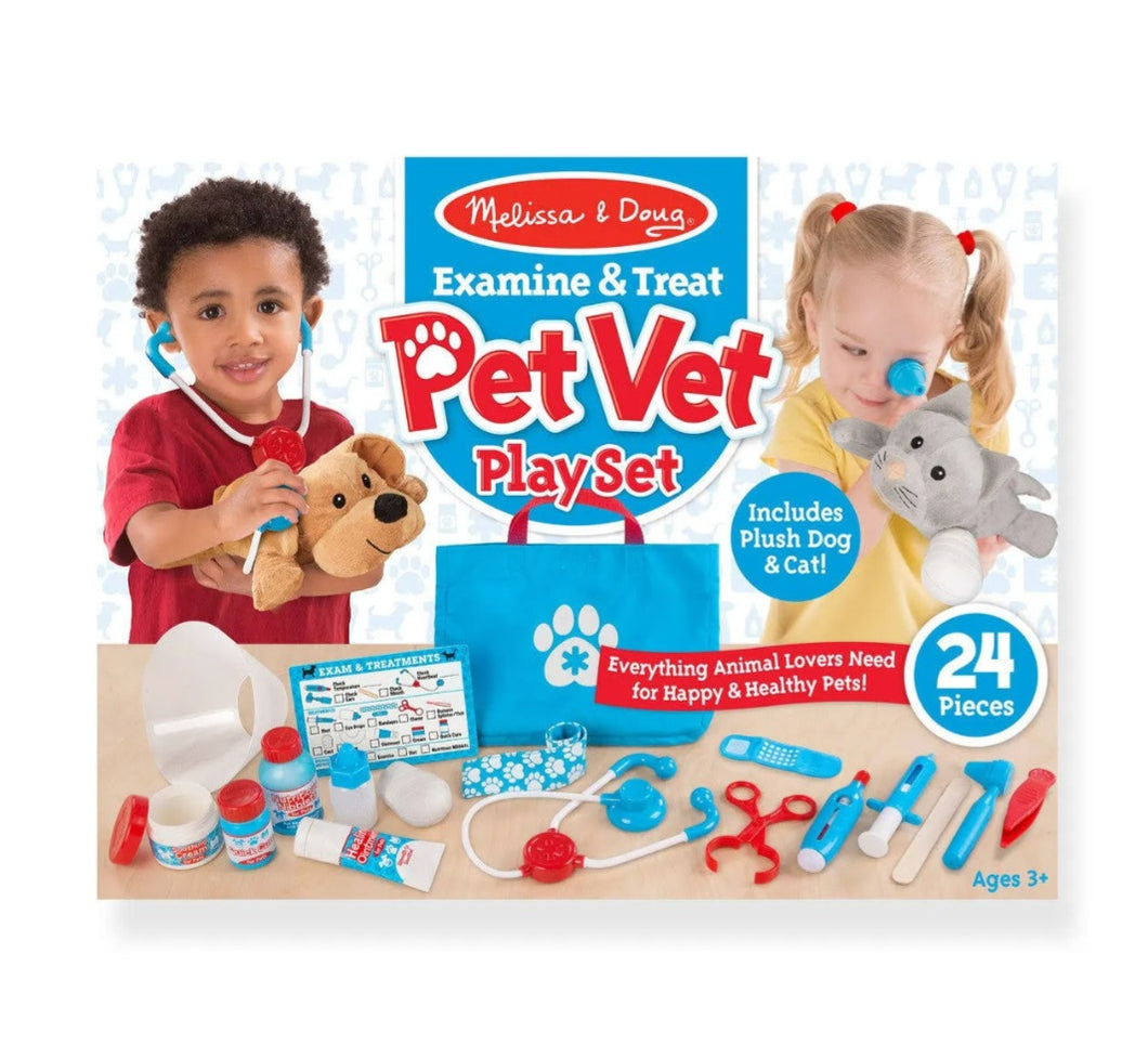 Melissa and Doug- Examine & Treat Pet Vet Play Set