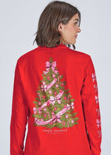 Load image into Gallery viewer, Simply Southern Long-sleeved Tee-Tree-Red
