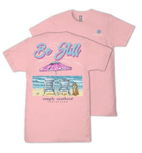 Load image into Gallery viewer, Simply Southern Short Sleeve T-Shirt - Be Still - TearRose
