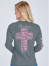 Load image into Gallery viewer, Simply Southern Long Sleeve Tee--Strong--Mirage
