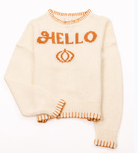 Simply Southern Sweater Imee-Hello Pumpkin