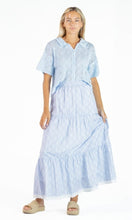 Load image into Gallery viewer, Simply Southern Tiered Maxi Skirt-Scallop Pattern
