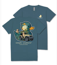 Load image into Gallery viewer, Simply Southern Short Sleeve Tee - Duck- Comet
