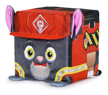 Load image into Gallery viewer, Rubble &amp; Crew Stuffed Animals, Charger, 4-Inch Cube-Shape
