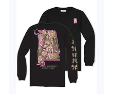 Load image into Gallery viewer, Simply Southern Long-sleeved Tee-State-Alabama-Black
