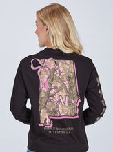 Load image into Gallery viewer, Simply Southern Long-sleeved Tee-State-Alabama-Black
