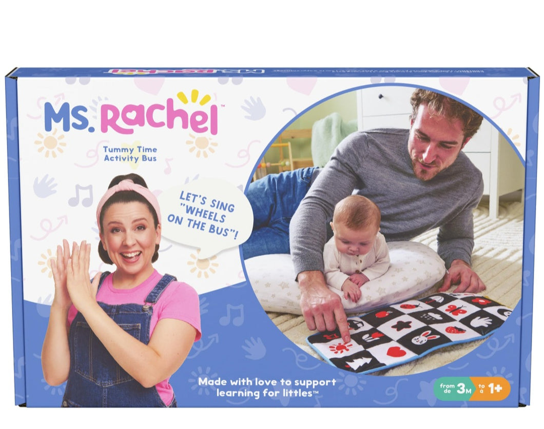 Ms. Rachel Tummy Time Activity Bus