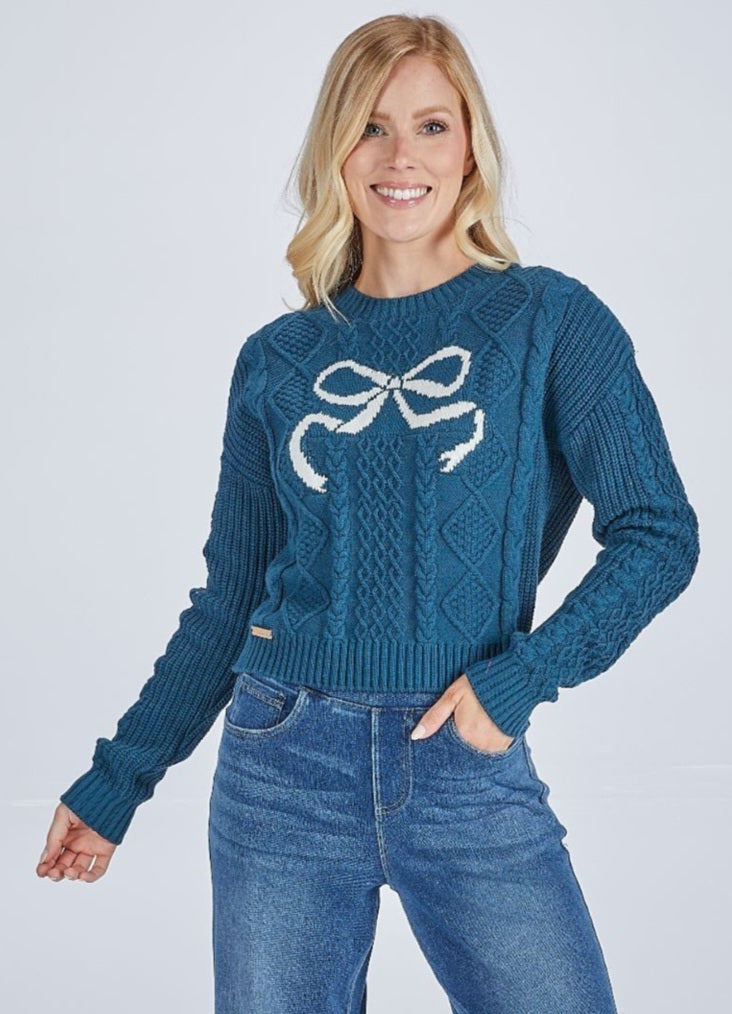 Simply Southern Ellena Sweater-Bow