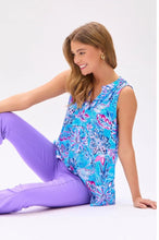 Load image into Gallery viewer, Dear Scarlett Tropical Dream Lizzy Tank
