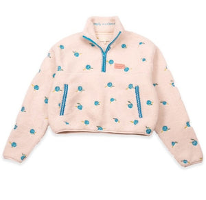 Simply Southern -Youth Pullover -Taylor-  Blue Flower
