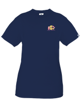 Load image into Gallery viewer, Simply Southern Short Sleeve Tee--LOVEDOG--Navy
