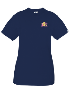 Simply Southern Short Sleeve Tee--LOVEDOG--Navy