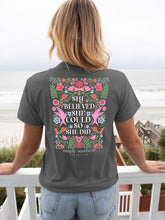 Load image into Gallery viewer, Simply Southern Short Sleeve Tee--SHE--Graphite Heather
