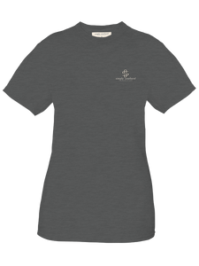 Simply Southern Short Sleeve Tee--SHE--Graphite Heather