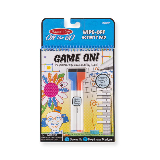 Melissa and Doug- Write on Reusable Games