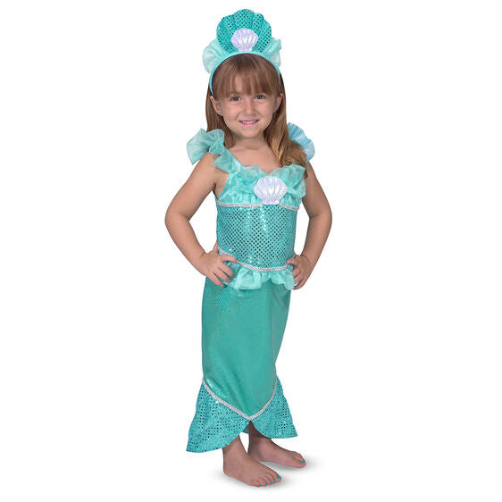 Melissa and Doug- Mermaid Role Play Costume Set