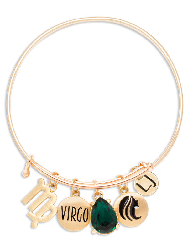 VIRGO HOROSCOPE CHARM BRACELET