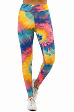 Load image into Gallery viewer, TIE DYE HIGH WAIST LEGGINGS
